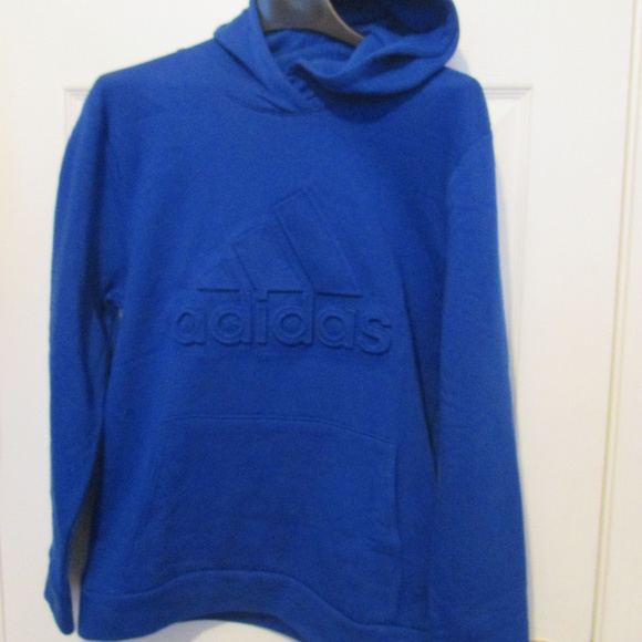 Adidas Boy's Sweetshirt Royal Blue AA6203 AB107 DK